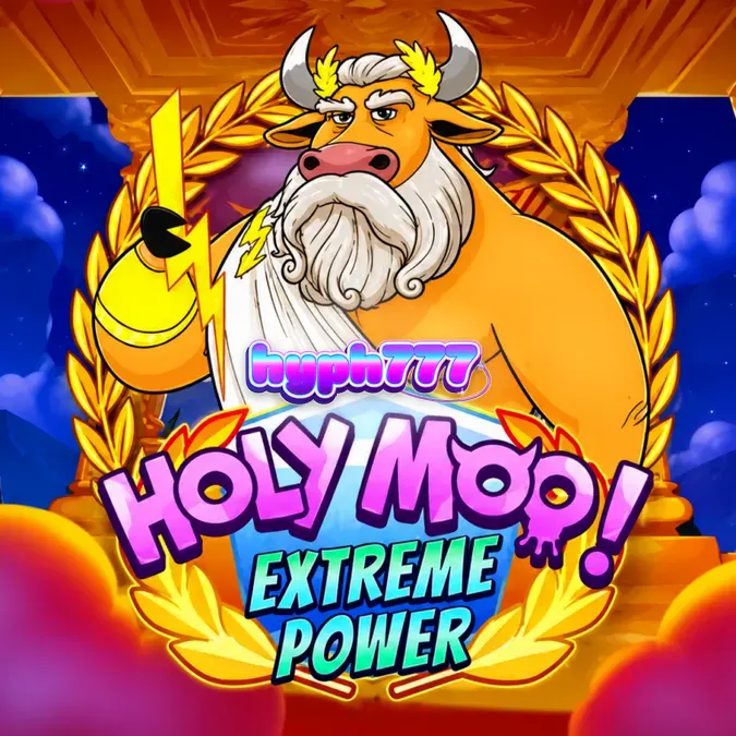 Holy Moo! Extreme Power slot machine grid